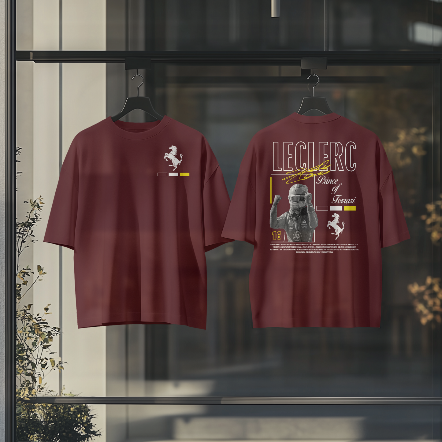 Ferrari - Charles Leclerc BURGANDY