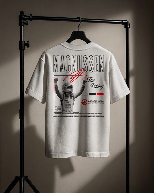 HAAS - Kevin Magnussen WHITE