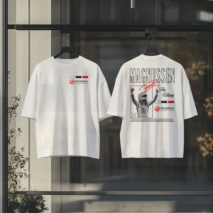 HAAS - Kevin Magnussen WHITE