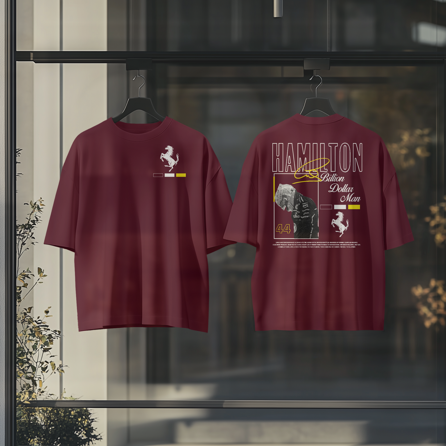 Ferrari - Lewis Hamilton BURGANDY